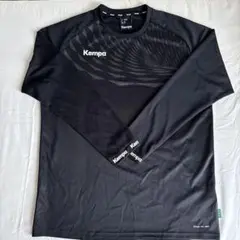 Kempa 長袖シャツ 黒　ロンT XXL