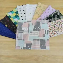 ★A133★ カットクロス/プリント生地/国産/25cm×25cm/10点