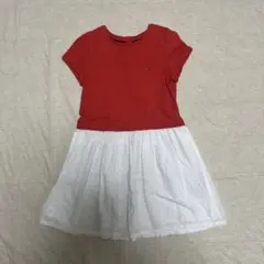 トミーフィルフィガー　110cm 半袖ワンピース　女の子　夏服　海外　キッズ