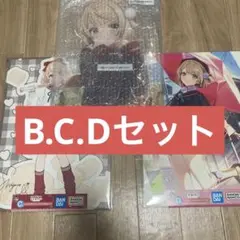 一番くじ　しぐれういB賞バストアップアクリルボードC賞D賞 イラストボードセット