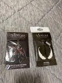 Venom アクリルスライドキーホルダーとツインキーホルダー2点