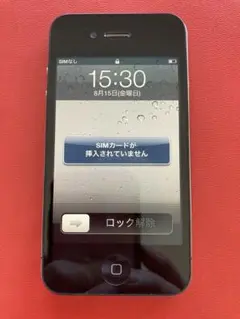 Apple iPhone 4 本体 16GB ブラック
