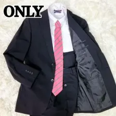 【美品】ONLY オンリー スーツ セットアップ シャドーチェック L 黒