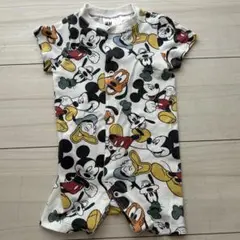 H&M ミッキーマウスロンパース 2-4M