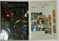 ONE PIECE クリアファイル　２枚セット(A4＆B5) 麦わらの一味