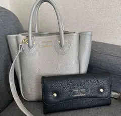 YOUNG＆OLSEN フェイクレザーショルダーバック＆財布