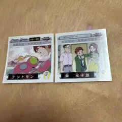 デシモンアドベンチャー02 シール烈伝 泉光子郎とパートナーデジモン