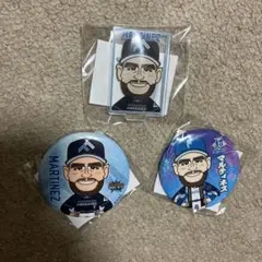 ファイターズ アリエルマルティネス 缶バッチ アクリルスタンド 計3個