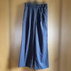 無印良品　黒ワイドパンツ　 M