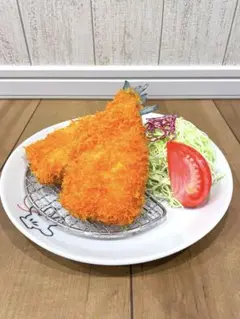 食品サンプル アジフライ サラダ フェイク ドッキリ