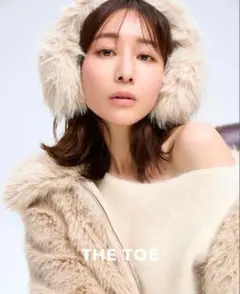 the toe マフラー PIGALLE SHAGGY MUFFLER ホワイト the toe マフラー ホワイト PIGALLE SHAGGY MUFFLER