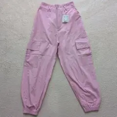 新品　韓国　カーゴパンツ　アイドル　ベビーピンク