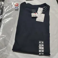 アオキ　AOKI　スーツ屋の仕立てたＴシャツ　Mサイズ 　紺色