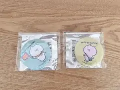 うさまる ツーリズム 缶バッジ 2個セット