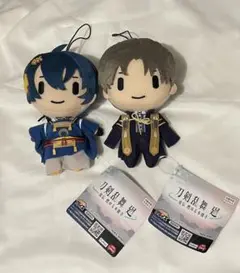 【三日月宗近・へし切り長谷部】刀剣乱舞廻　虚伝燃ゆる本能寺　マスコット