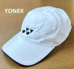 ヨネックス　YONEX キャップ　帽子　テニス　フリーサイズ　ホワイト