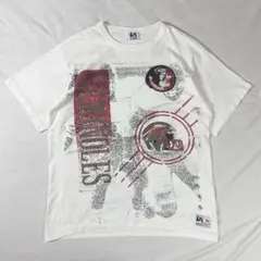 usa製90s フロリダ州立大学セミノールズ 半袖tシャツ カレッジ スポーツ