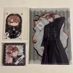 カラフルピーチ　ビジュアルファイルキャンディ　うりさん ステッカー 缶バッジ