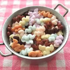 【456】100個 デコパーツ ミニチュア ホイップ ミニサイズ まとめ売り