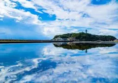 M25 江ノ島/神奈川/湘南/日本の風景/アートパネル
