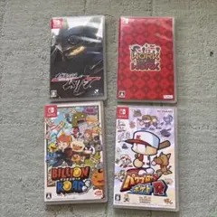 処分品‼️Switchソフト4本セット‼️まとめ売り‼️即購入OK‼️早い者勝ち‼️