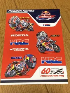 2019年 8耐 レッドブルホンダ 非売品ステッカー