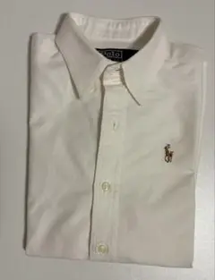 ☆送料無料☆Polo Ralph Lauren ホワイトポロシャツ 130cm