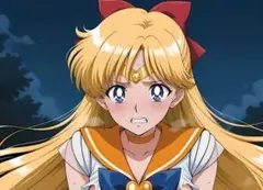 A4ポスター セーラーヴィーナス　愛野美奈子　ファンアート　美少女　美女