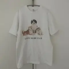 ENJOY MUSIC CLUB DOGS Tシャツ Lサイズ エンジョイ・ミュージック・クラブ on X: 