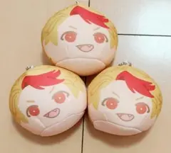 ユーリ!!! on ICE おまんじゅうにぎにぎマスコット 南 3点セット