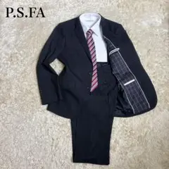 【良品】✨P.S.FAビジネススーツ　セットアップ　ブラックY-5 M