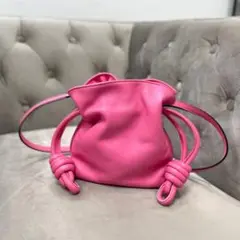 LOEWE ロエベ フラメンコミニ ショルダーバッグ ピンク