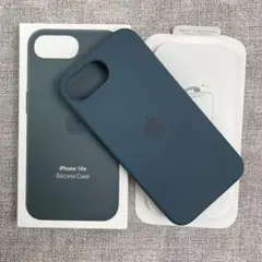 「新品未使用」iPhone 16e シリコンケース ダークグリーン