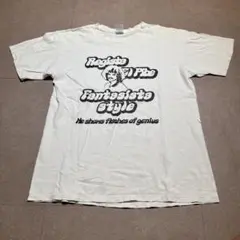 Fantasista style 半袖　tシャツ　白　人物　usa L