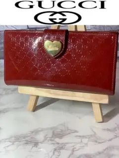 GUCCI グッチ!ラブリーハート エナメル シマ 即日発送!