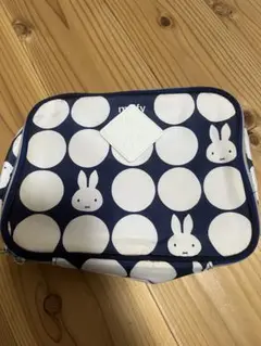 ミッフィー おむつポーチ ネイビー