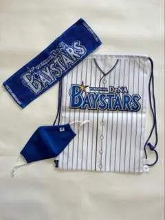 【非売品】 横浜DeNA BAYSTARS キッズ ナップサック マスクタオル