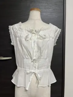 Bilitis タグ付き未使用　ノースリーブブラウス