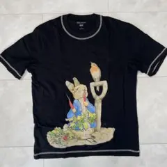 ユニクロ　jwa tシャツ　ピーターラビット