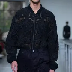 TAAKK 25SS新作 MESH EMBROIDERY ZIP BLOUSON