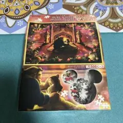 ピュアホワイト ジグソーパズル シルエット ロマンス 美女と野獣 ●未開封品