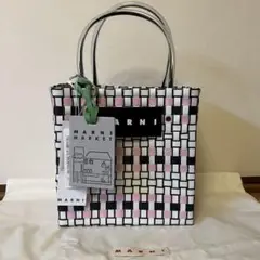 マルニマーケット カゴバッグ リリーホワイト