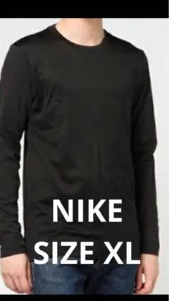 『XL』NIKE ナイキ ロンT ブラック