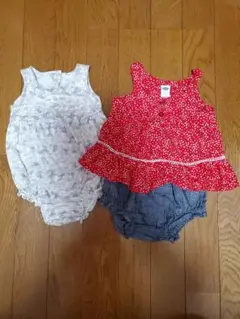 OLD NAVY☆ロンパース&トップスパンツセット