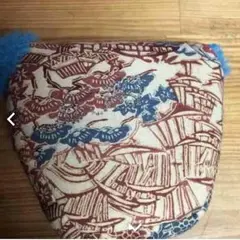 ゴルフ  パターカバー  和柄  越後ちりめん？