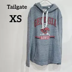Tailgate 【XS】GEORGIA DAWGS パーカー グレー フード付