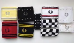 【匿名配送】Fred Perry　フレッドペリー　リストバンド　各種10個セット