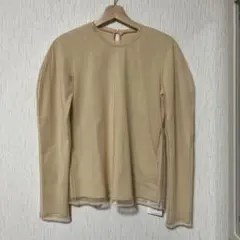 CLANE メッシュレイヤードコンパクトトップス