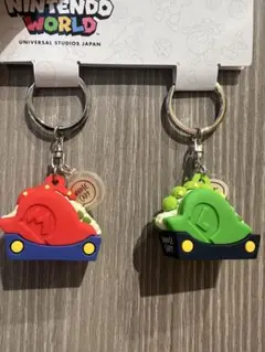 USJ 限定　マリオカフェ　パンケーキサンド　キーチェーン セット