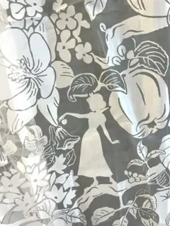 ディズニー　白雪姫　スミノエレースカーテン